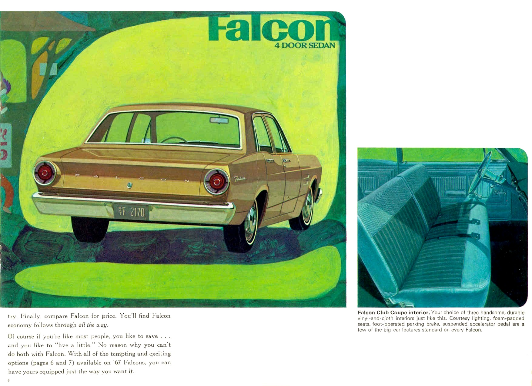1967 Ford Falcon Canadian Brochure Page 4